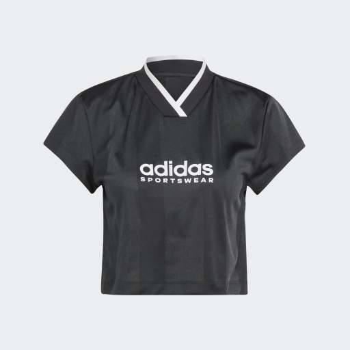 ADIDAS TIRO COLORBLOCK CROP T-SHIRT - IB4758