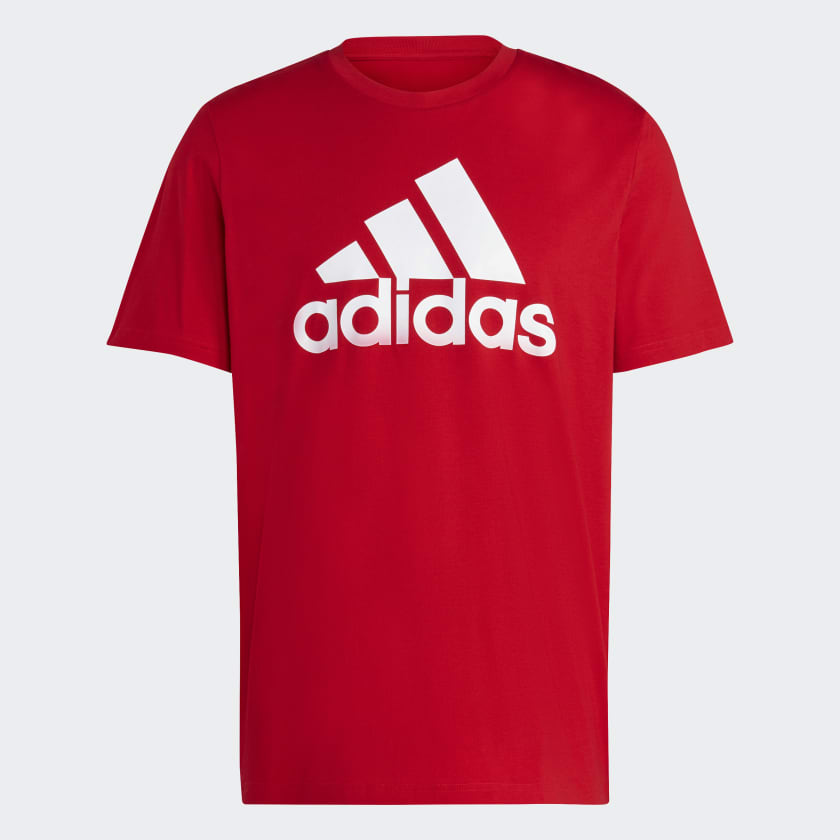 ESSENTIALS SINGLE JERSEY BIG LOGO T-SHIRT - Better Scarlet