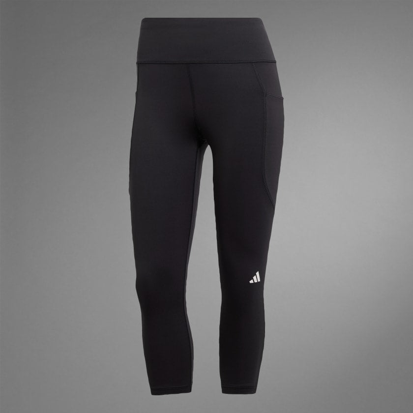 DAILYRUN 3/4 LEGGINGS - Black