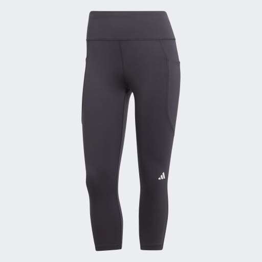 DAILYRUN 3/4 LEGGINGS - Black