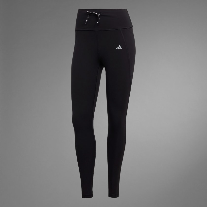 RUN ESSENTIALS STAY IN PLAY 7/8 LEGGINGS - Black