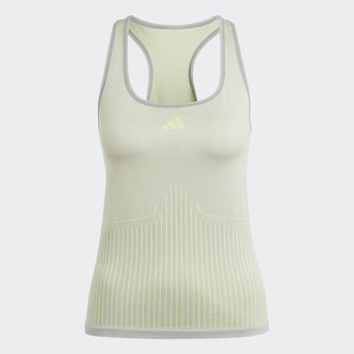 AEROKNIT TANK TOP - Ch Solid Grey / Pulse Lime