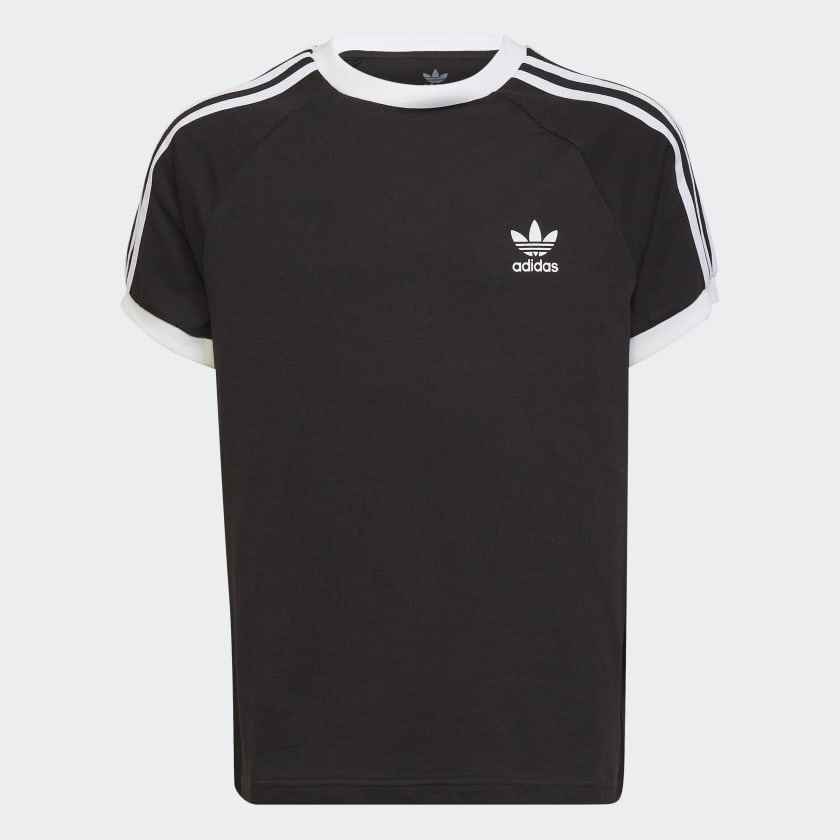 ADICOLOR 3-STRIPES T-SHIRT - Black