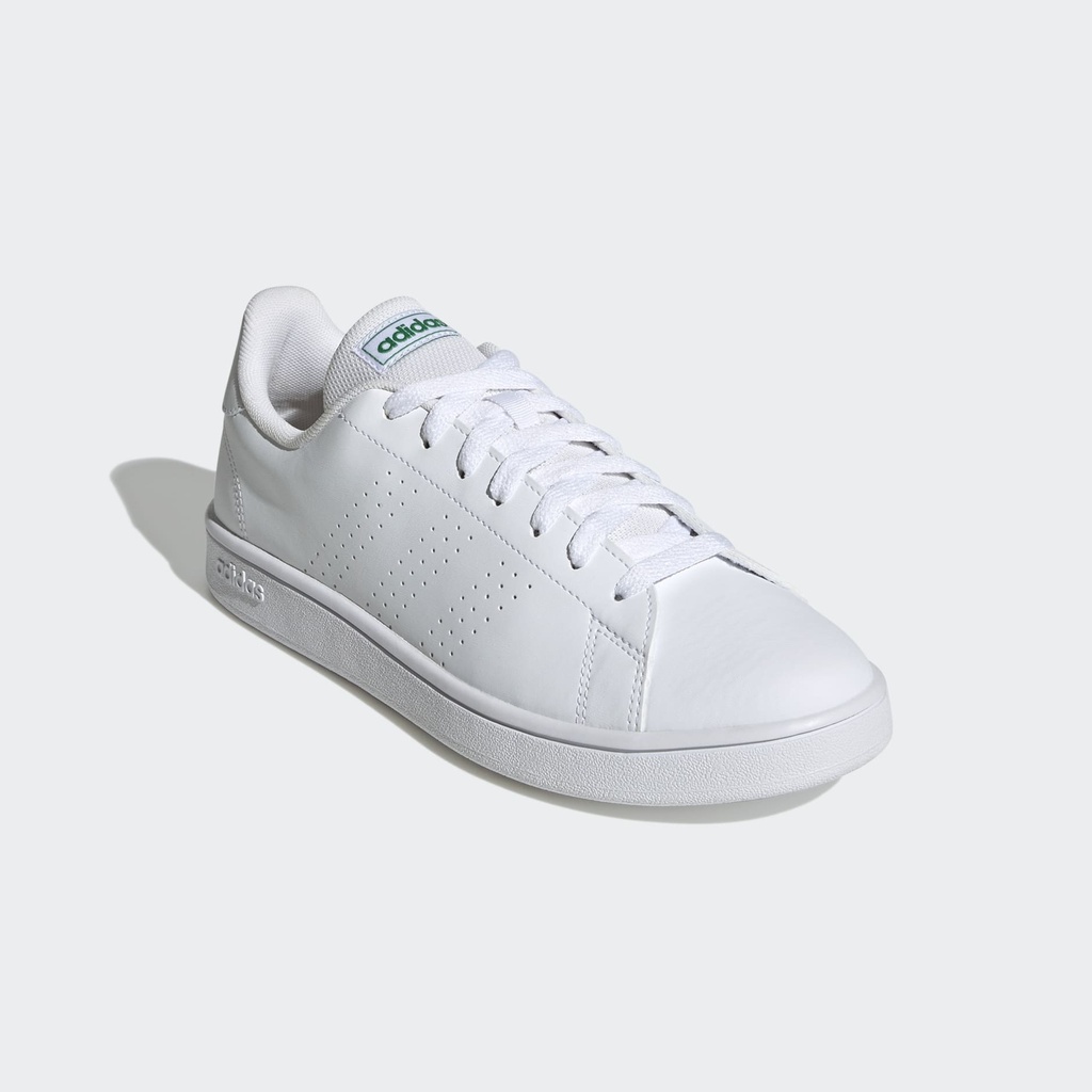 ADVANTAGE BASE SHOES - Ftwr White / Ftwr White / Green