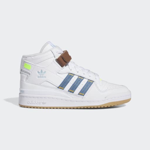 FORUM MID X KSENIASCHNAIDER SHOES - Ftwr White / Supplier Colour / Preloved Brown