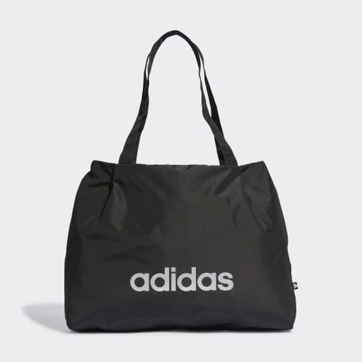 ESSENTIALS LINEAR SHOPPER BAG - Black / Black