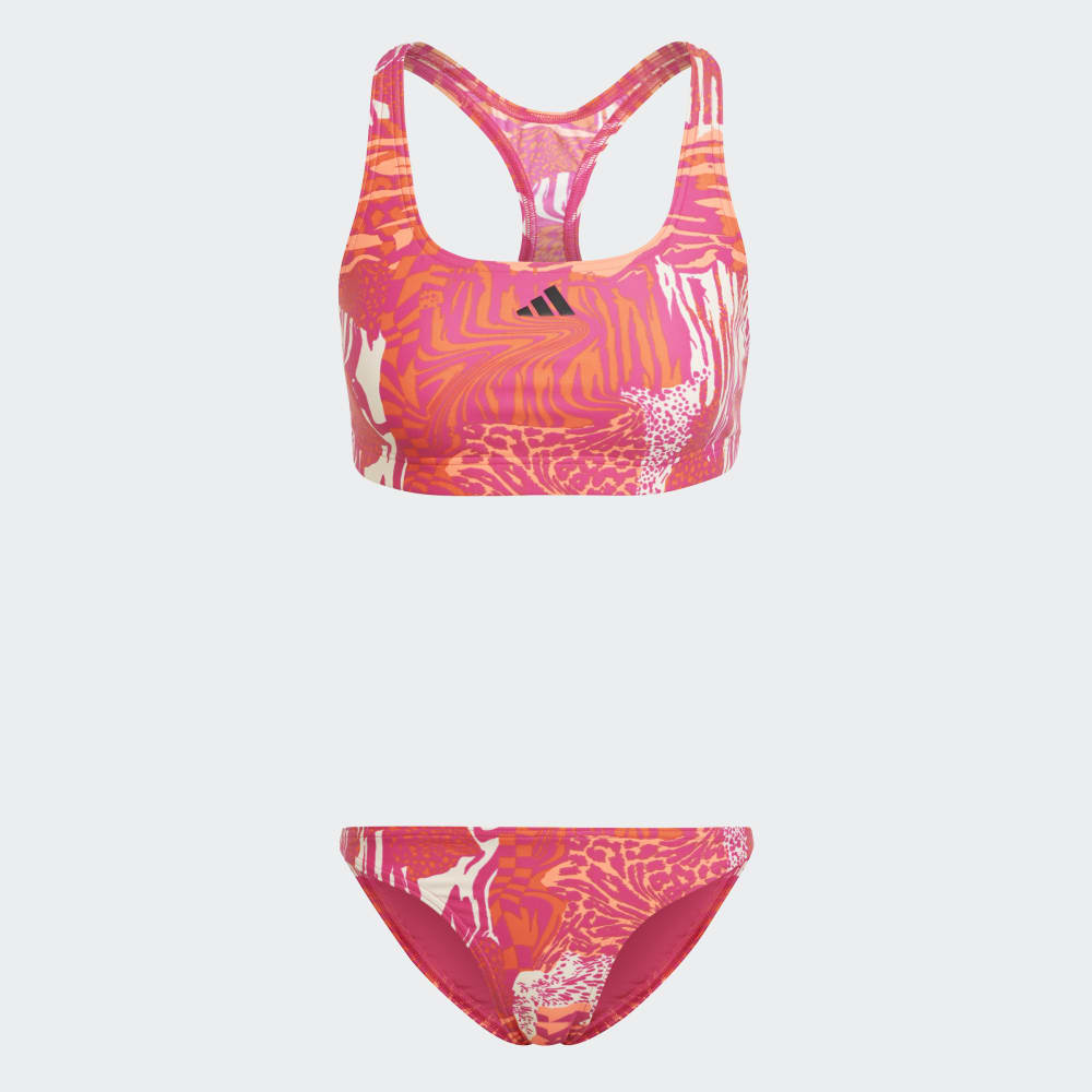 ALLOVER GRAPHIC BIKINI - Wonder Quartz / App Solar Red / Bright Red