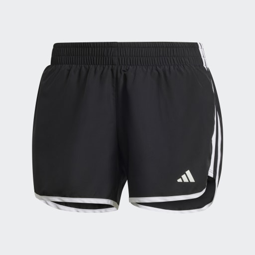 MARATHON 20 RUNNING SHORTS - Black / White