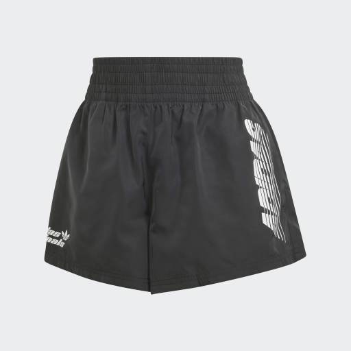 ADIDAS SIDE GRAPHICS HIGH-WAISTED SHORTS - II5625