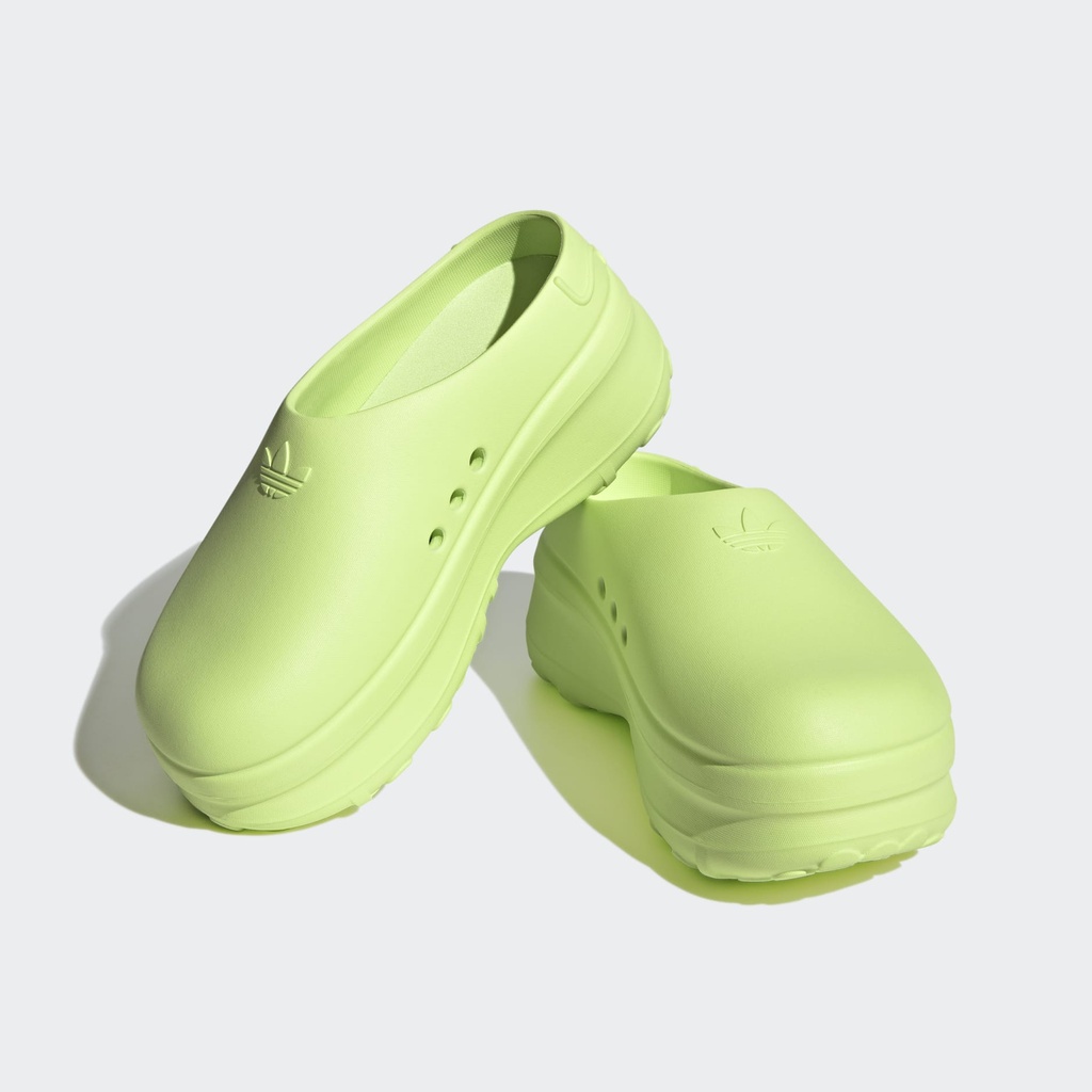 ADIFOM STAN SMITH MULE SHOES - Lucid Lemon / Lucid Lemon / Core Black