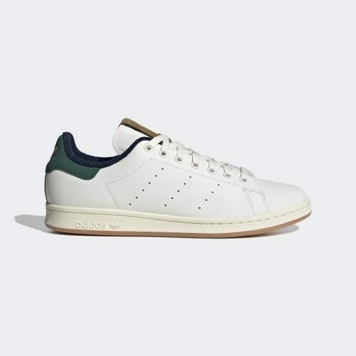 STAN SMITH SHOES - Core White / Collegiate Green / Cream White