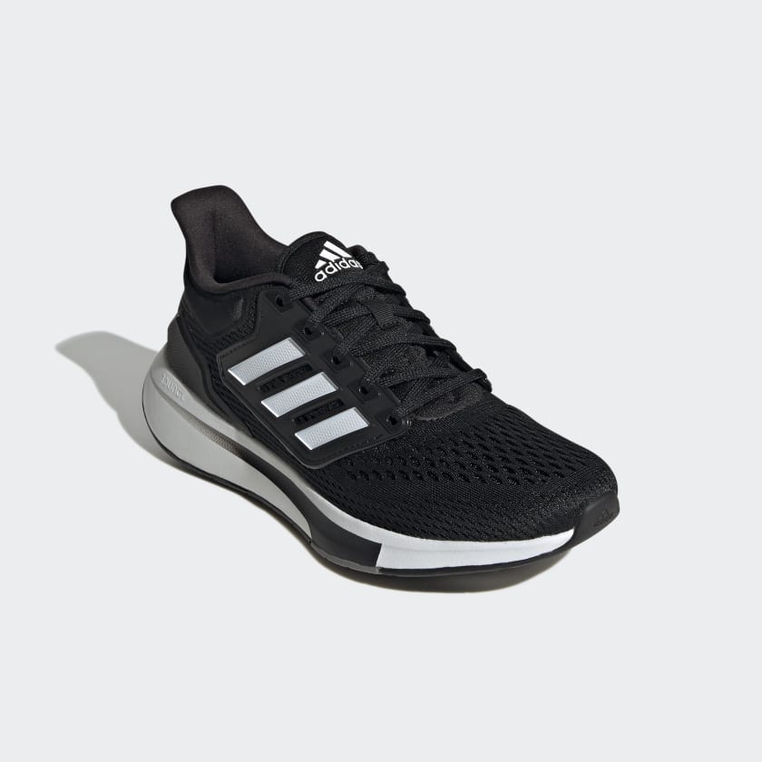 EQ21 RUN SHOES - Core Black / Ftwr White / Grey Four
