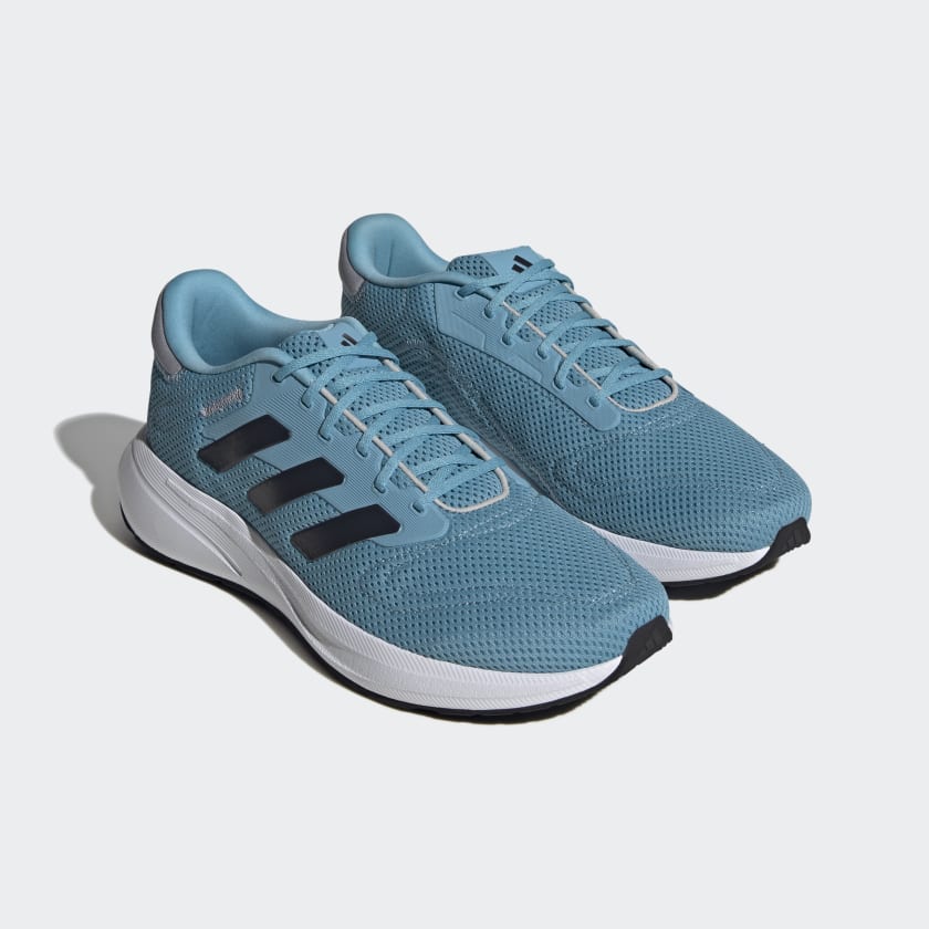 RESPONSE RUNNER SHOES - Preloved Blue / Carbon / Halo Silver