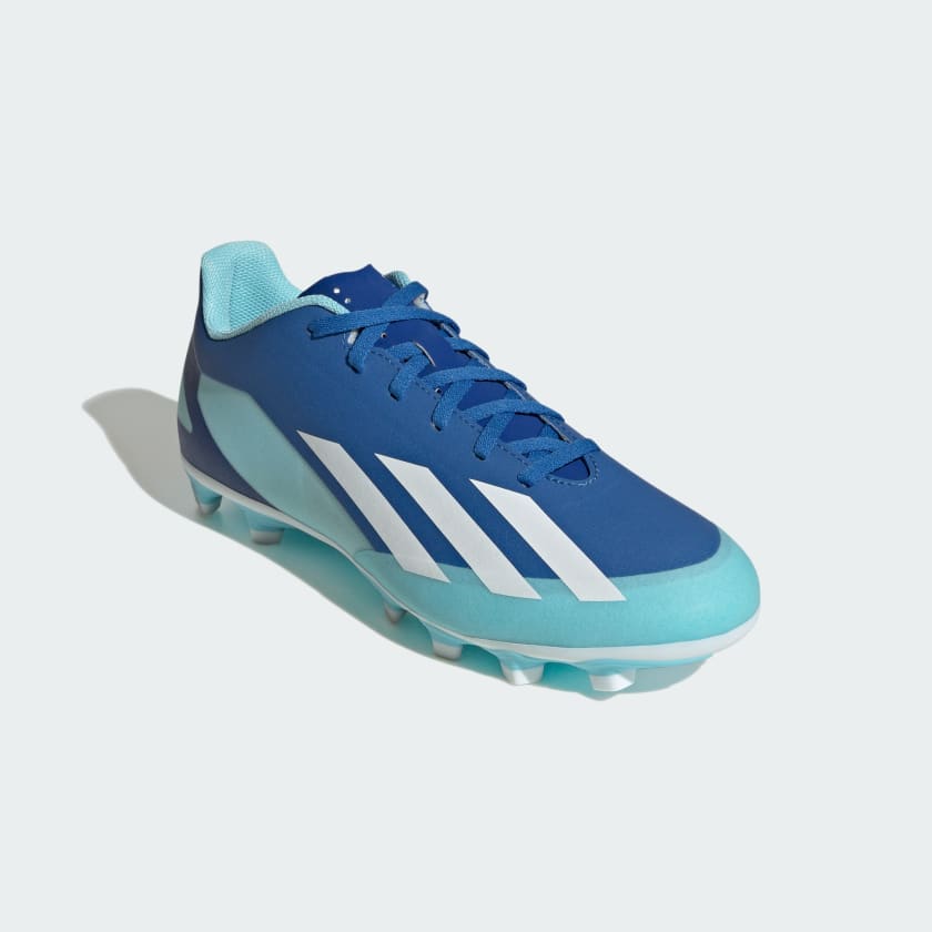 X CRAZYFAST.4 FLEXIBLE GROUND BOOTS - Blue