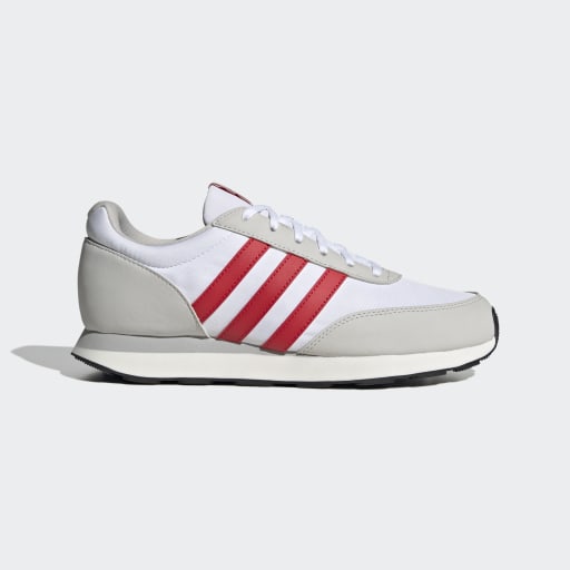 RUN 60S 3.0 SHOES - Ftwr White / Better Scarlet / Grey One