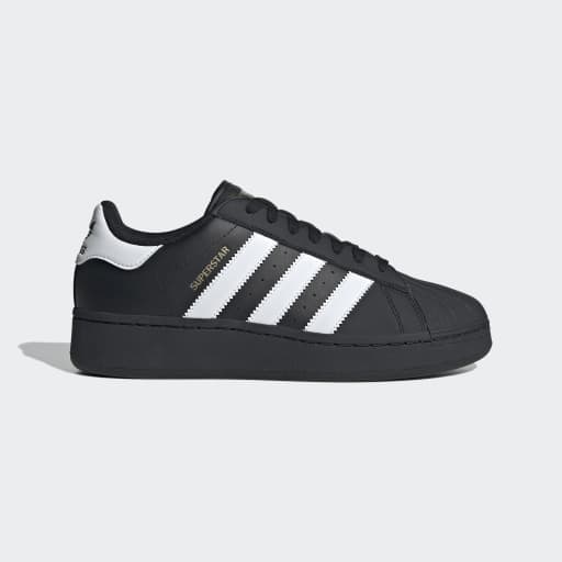 SUPERSTAR XLG SHOES - Core Black / Cloud White / Gold Metallic