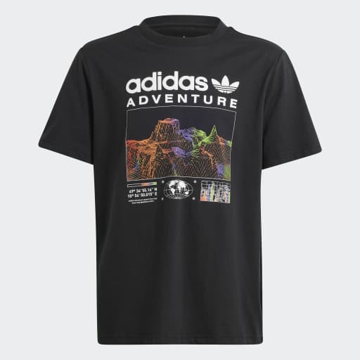 ADIDAS ADVENTURE T-SHIRT - Black