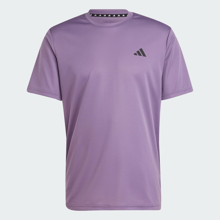 TRAIN ESSENTIALS TRAINING T-SHIRT - Purple