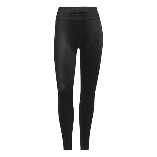 ADIDAS IVP SHINY LEGGINGS - BLACK
