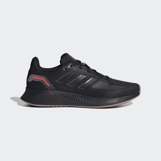 RUN FALCON 2.0 SHOES - Core Black / Core Black / Grey Six