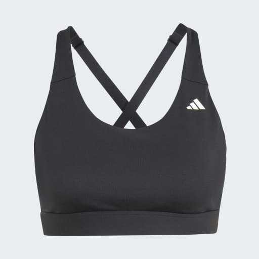 ULTIMATEADIDAS RUN MEDIUM-SUPPORT BRA - Black