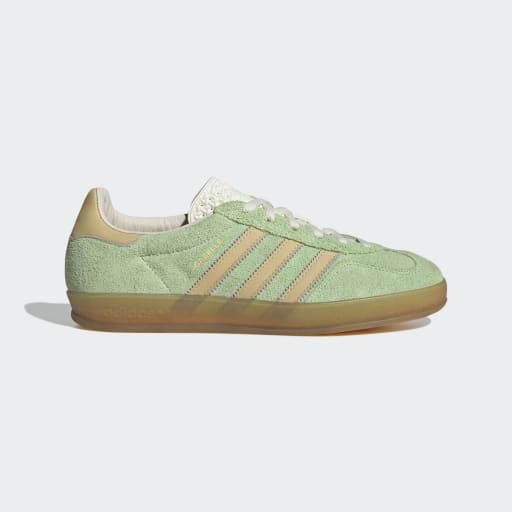 GAZELLE INDOOR SHOES - Semi Green Spark / Almost Yellow / Cream White