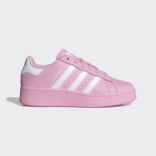 SUPERSTAR XLG SHOES - True Pink / Cloud White / True Pink