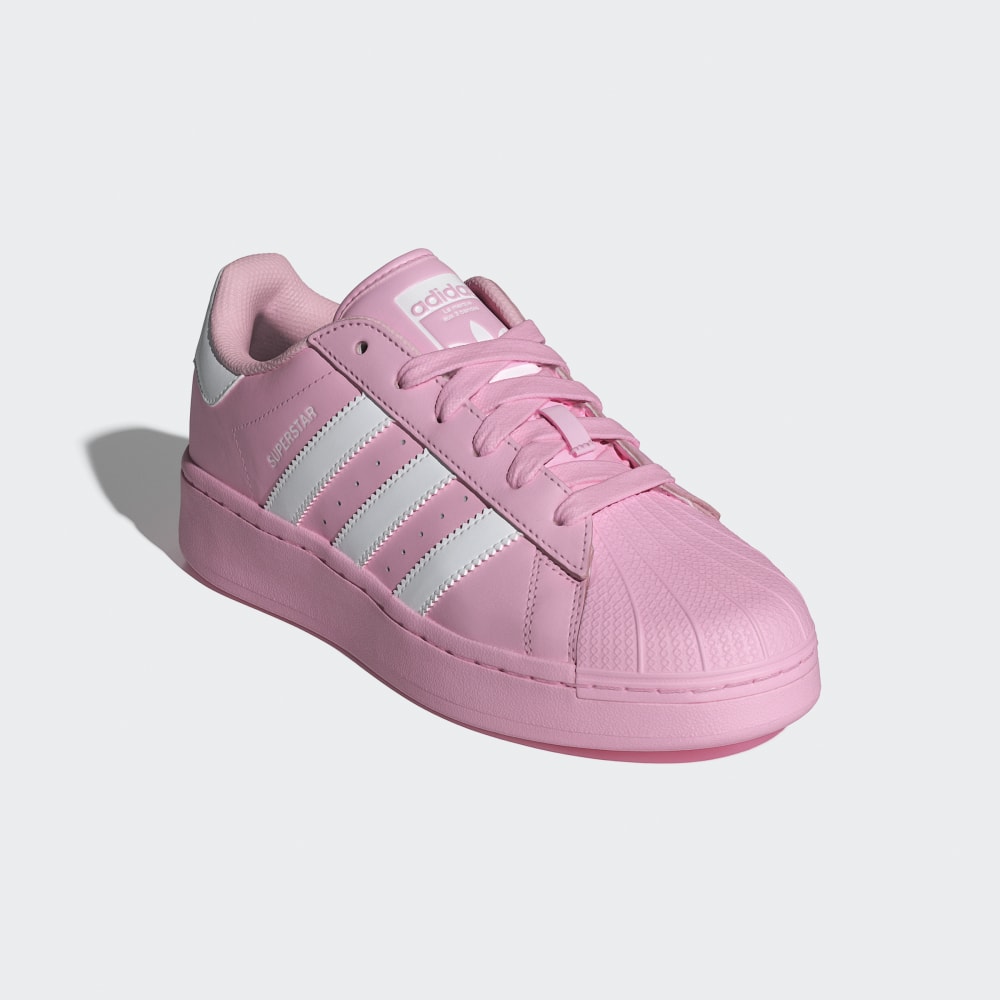 SUPERSTAR XLG SHOES - True Pink / Cloud White / True Pink