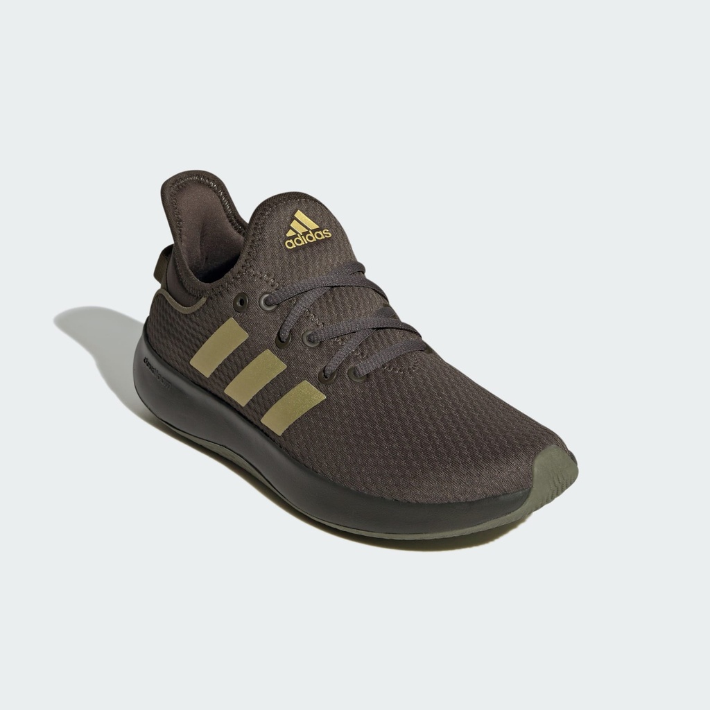 CLOUDFOAM PURE SHOES - Shadow Olive / Olive Strata / Gold Met.