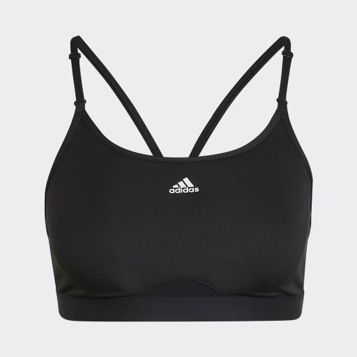 AEROREACT TRAINING LIGHT-SUPPORT BRA - Black