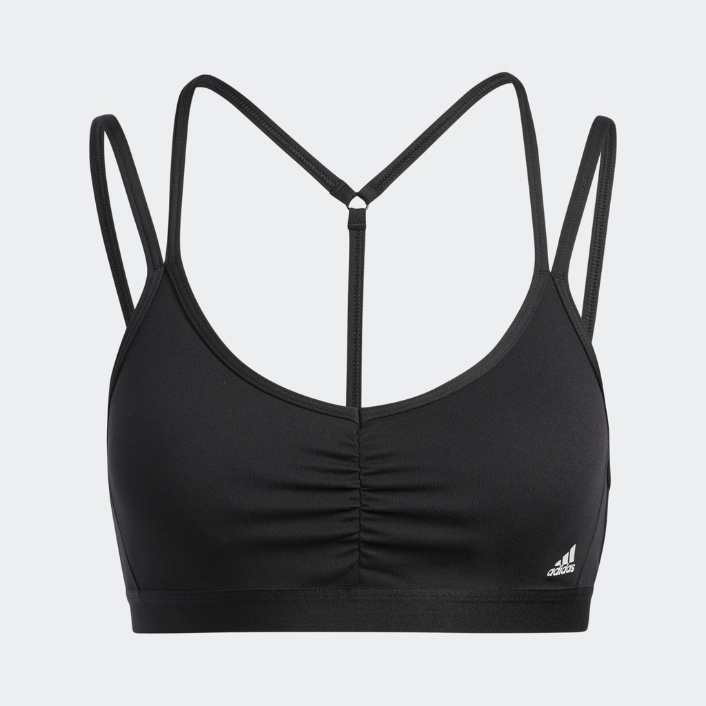 YOGA ESSENTIALS LIGHT-SUPPORT BRA - Black
