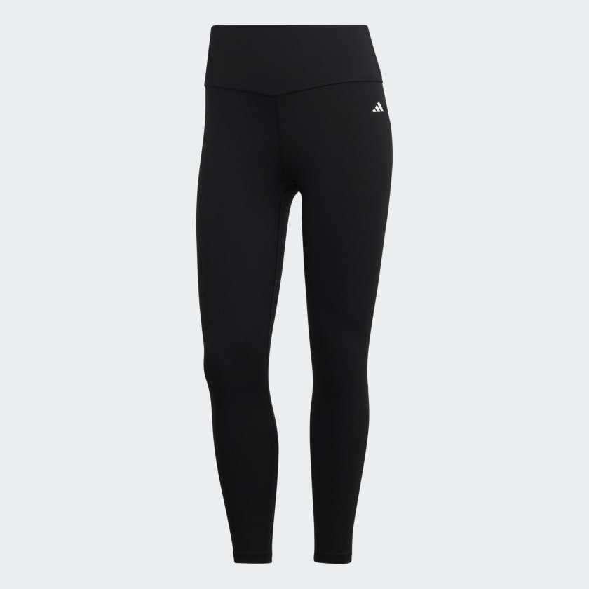 TRAIN ESSENTIALS HIGH-WAISTED PUSH-IT 7/8 LEGGINGS - Black