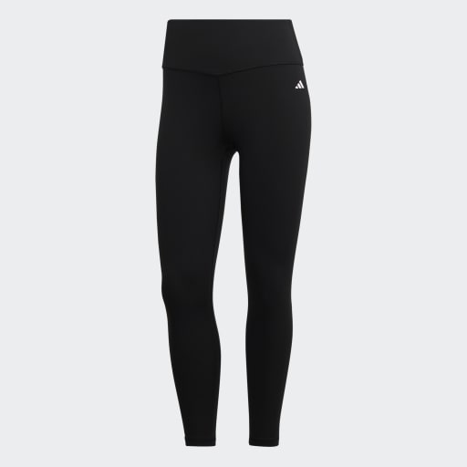 TRAIN ESSENTIALS HIGH-WAISTED PUSH-IT 7/8 LEGGINGS - Black
