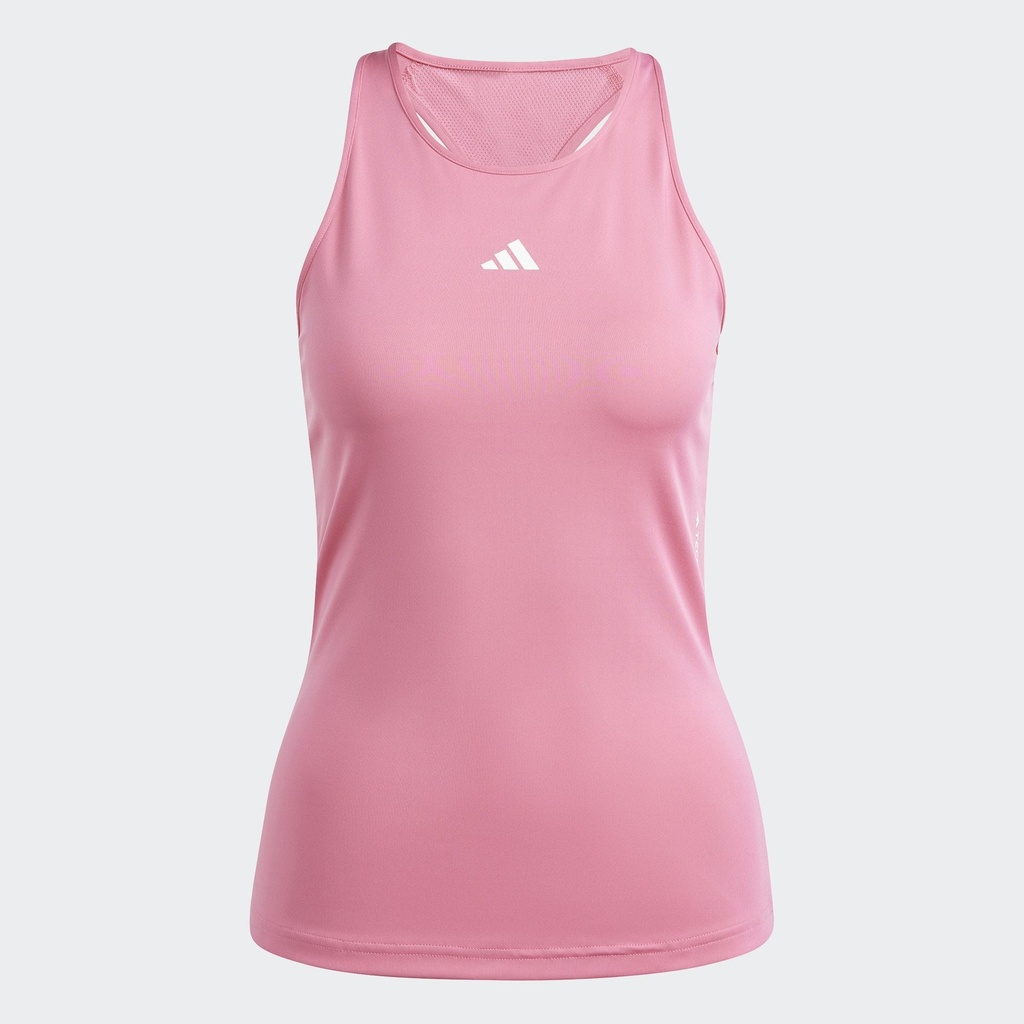 TECHFIT RACERBACK TRAINING TANK TOP - Pink Fusion / White
