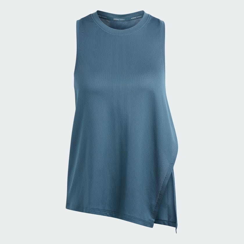 HIIT AEROREADY QUICKBURN TRAINING TANK TOP - Arctic Night
