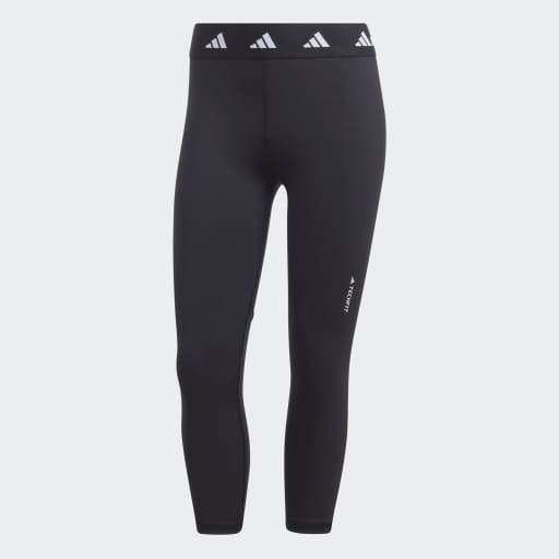 TECHFIT CAPRI LEGGINGS - Black / White