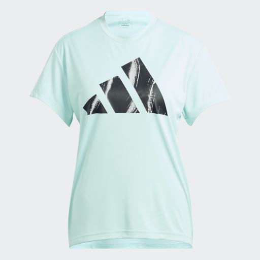 RUN IT BRAND LOVE T-SHIRT - Semi Flash Aqua