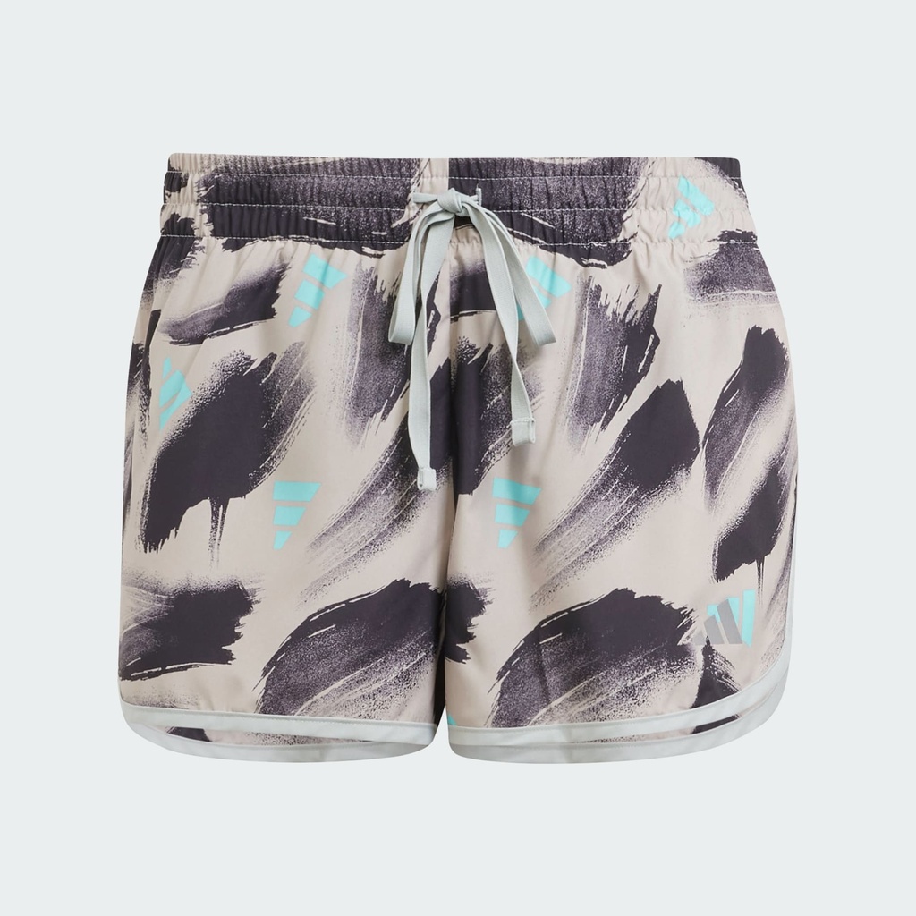 RUN IT BRAND LOVE SHORTS - Wonder Silver