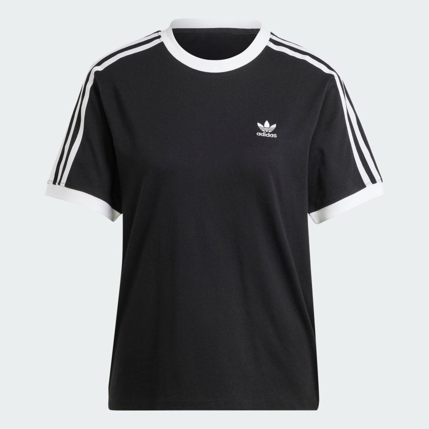 ADICOLOR CLASSICS 3-STRIPES T-SHIRT - Black