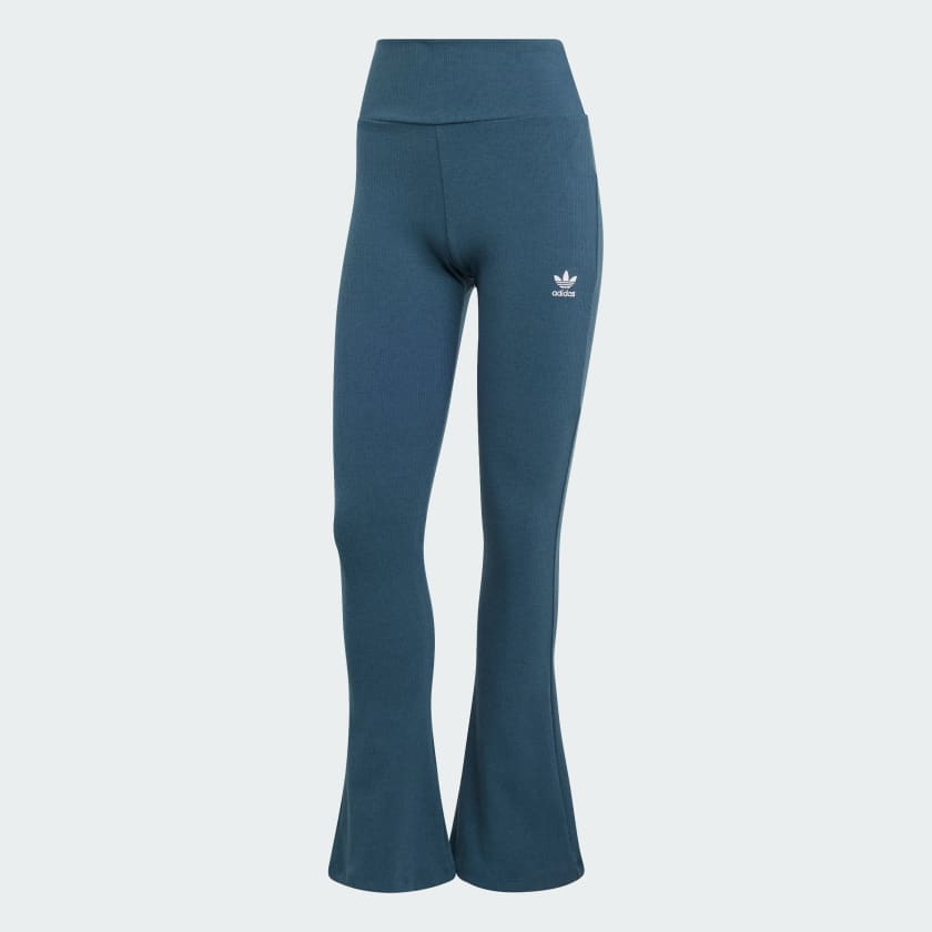 ESSENTIALS RIB FLARED JOGGERS - Arctic Night