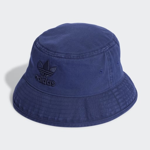 ADIDAS ADICOLOR CLASSIC STONEWASHED BUCKET HAT - BLUE