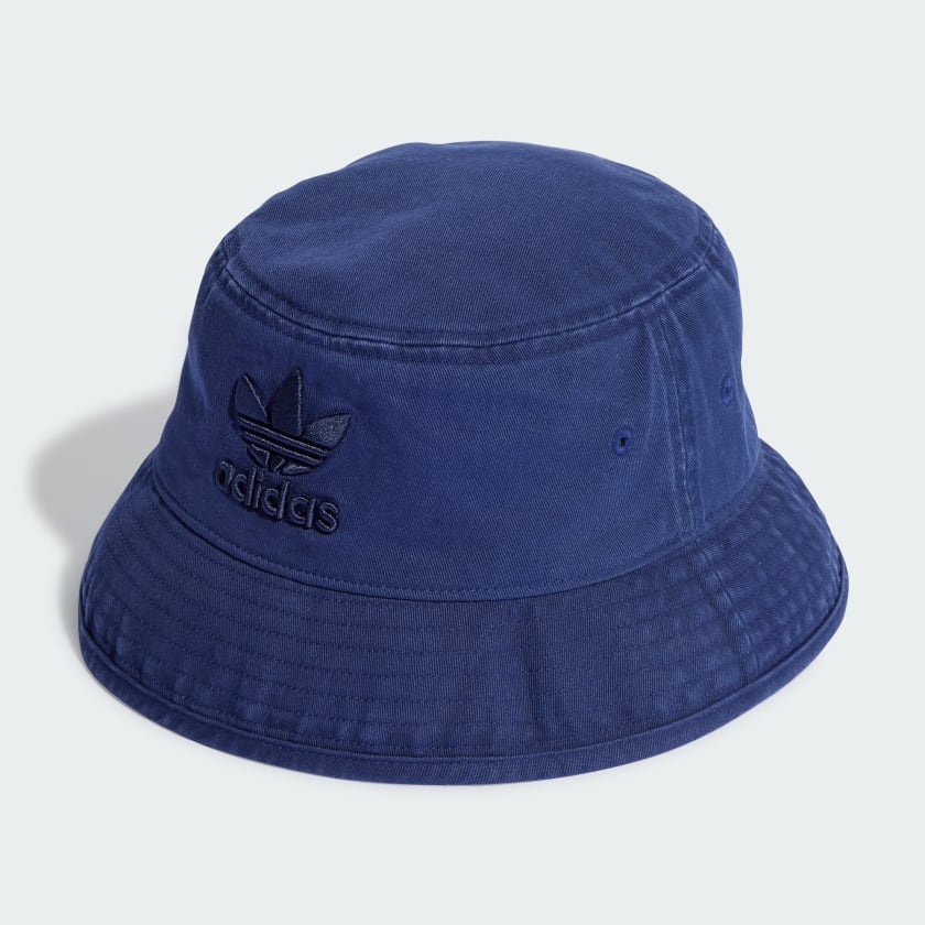ADIDAS ADICOLOR CLASSIC STONEWASHED BUCKET HAT - BLUE