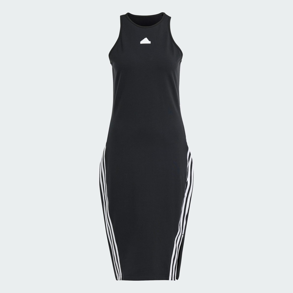 FUTURE ICONS 3-STRIPES DRESS - Black / White