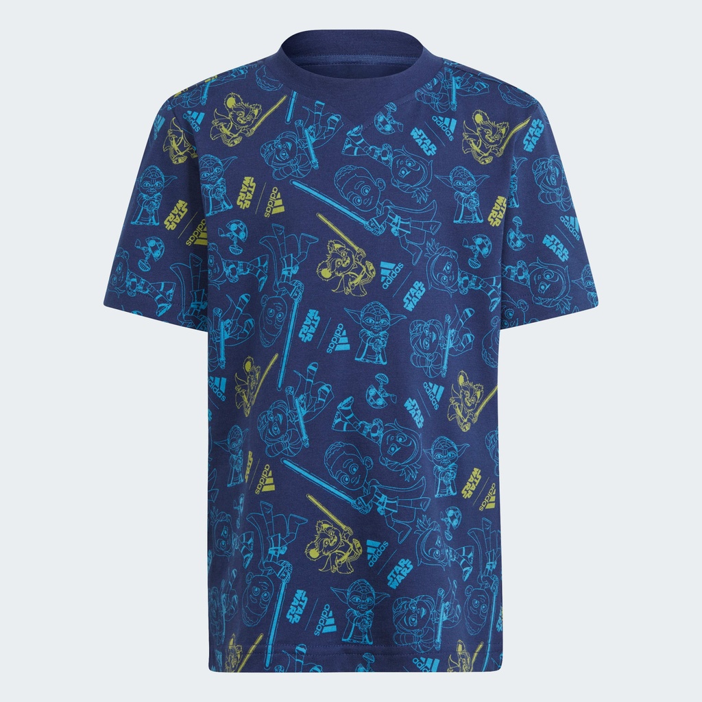 ADIDAS X STAR WARS YOUNG JEDI T-SHIRT - Dark Blue / Multicolor