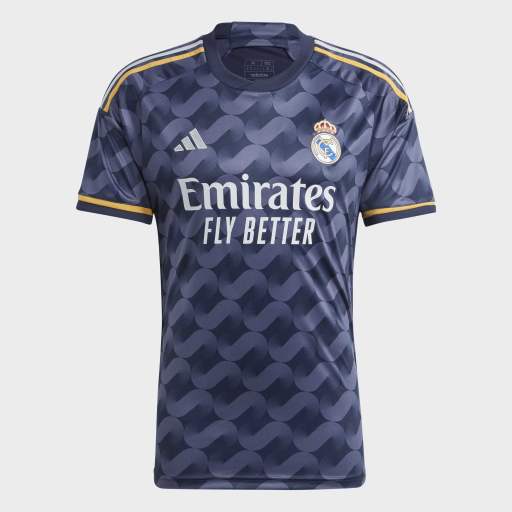 REAL MADRID 23/24 AWAY JERSEY - Legend Ink / Preloved Yellow