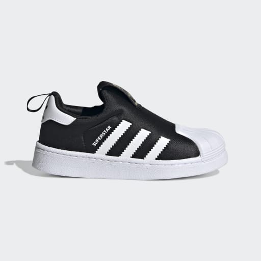SUPERSTAR 360 SHOES - Core Black / Cloud White / Gold Metallic
