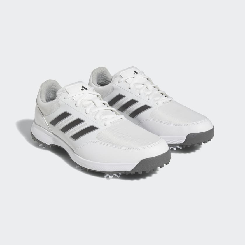 TECH RESPONSE 3.0 WIDE GOLF SHOES - Ftwr White / Dark Silver Metallic / Silver Met.