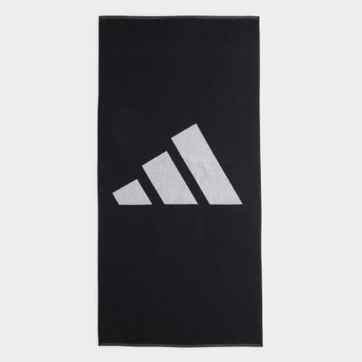 TOWEL LARGE - Black / White