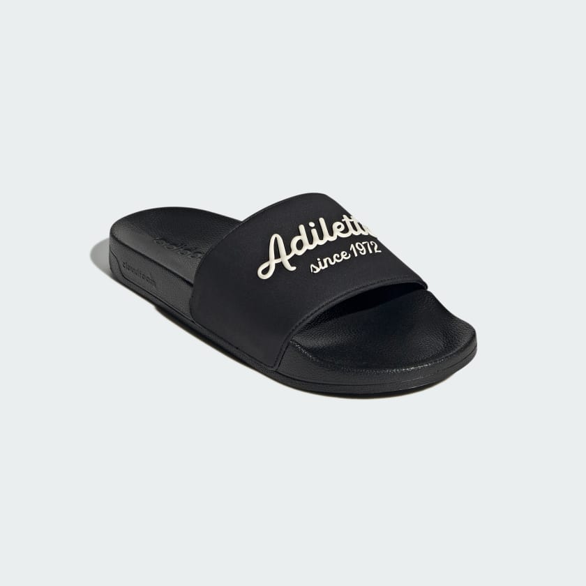 ADILETTE SHOWER SLIDES - Core Black / Wonder White / Core Black