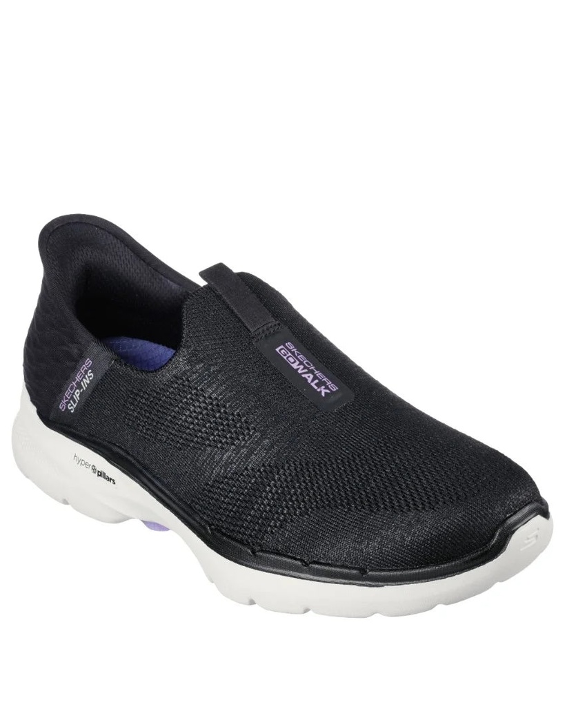 SKECHERS SLIP-INS: GO WALK 6 - FABULOUS VIEW - 124569 - BKLV